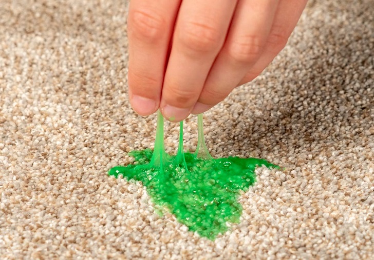 How to Get Dried Slime Out of Carpet, Couch, Clothes and Fabric